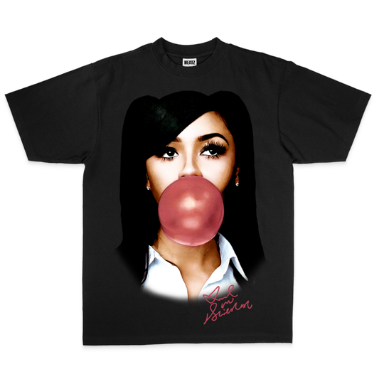 Mariah Bubble Gum Big Head Tee