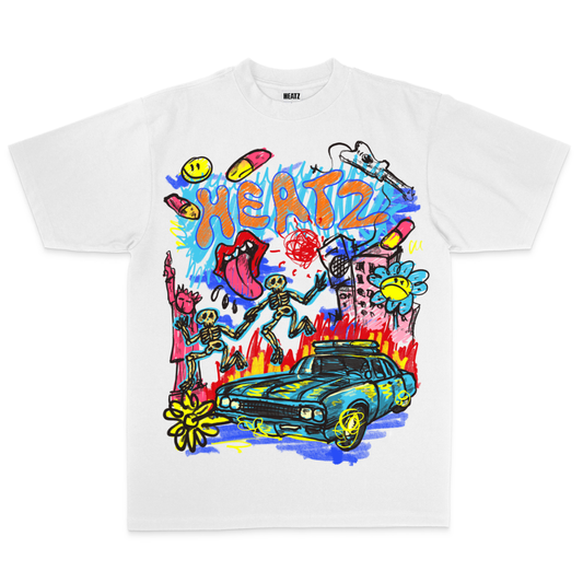 Heatz World On Fire Tee