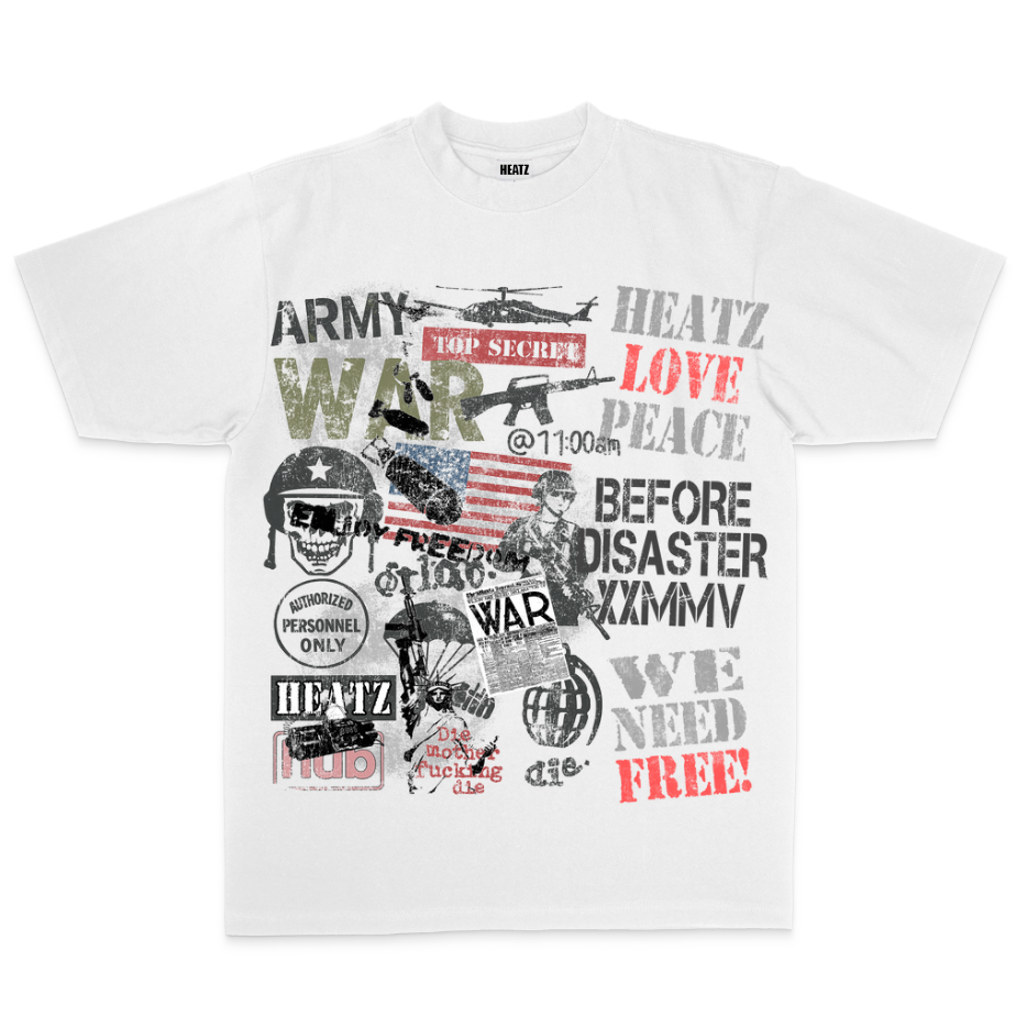 Heatz Peace Over War Tee