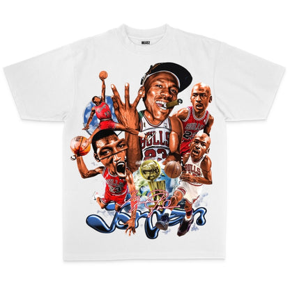 MJ Ring Head Tee (F+B)