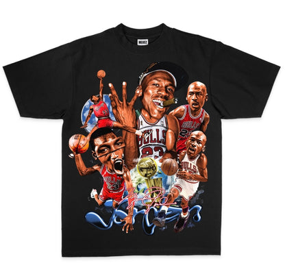 MJ Ring Head Tee (F+B)