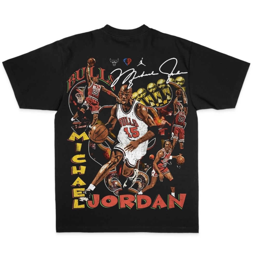 MJ The GOAT Tee (F+B)