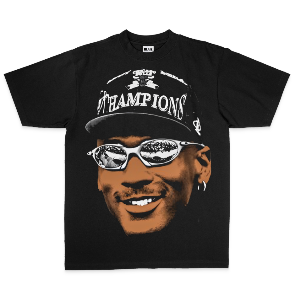 MJ Big Head Champs Tee (F+B)